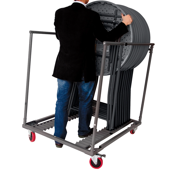 Alt Carro Con Ruedas Para Transportar Mesas Zown en Forma Coktail EME Mobiliario