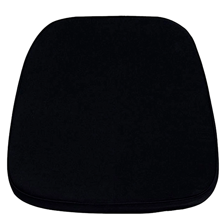 Alt Cojin Chiavari de color Negro, diseñado para usar con nuestras sillas Chiavari EME Mobiliario