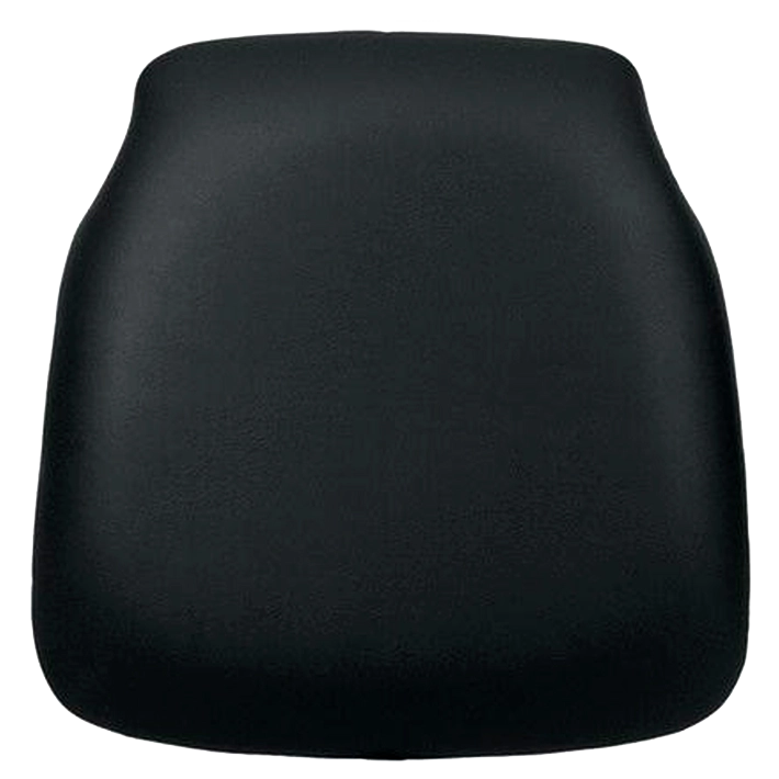 Alt Cojin Polipiel Negro, diseñado para usar con nuestras sillas Chiavari EME Mobiliario