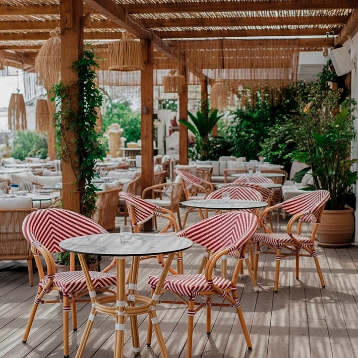 Conjuntos Parisinos de mesa + sillones ideales para Terrazas, Cafeterías etc... 