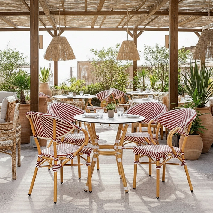 Conjuntos Parisinos de mesa + sillones ideales para Terrazas, Cafeterías etc... 