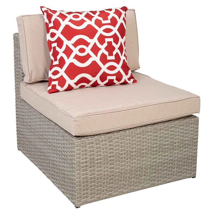 Alt Conjunto Jardín Ratán Sintético Gris ideal para sacarle el máximo partido en tu jardín