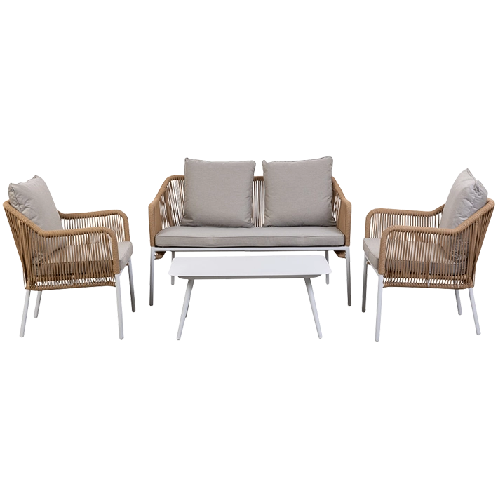 Alt Conjunto Jardín Sillones Beige para jardines y terrazas 