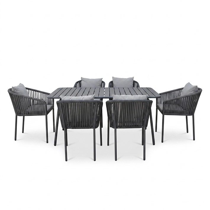 Conjunto Sillones + Mesa Merano Antracita