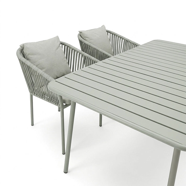 Conjunto Sillones + Mesa Merano Verde