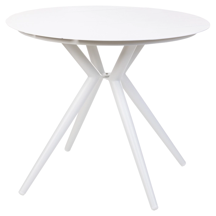 Alt Conjunto Mesa y 4 Sillas Aluminio Blanco perfectas para la zona exterior de tu vivienda