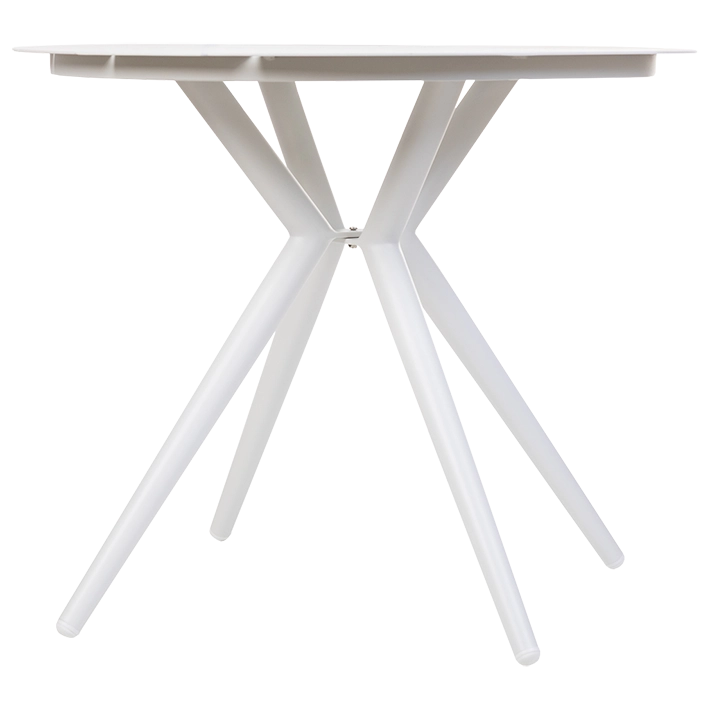 Alt Conjunto Mesa y 4 Sillas Aluminio Blanco perfectas para la zona exterior de tu vivienda