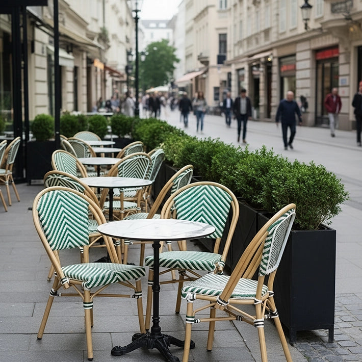 Alt Conjuntos Parisinos de mesa + sillas ideales para Terrazas, Cafeterías etc... EME Mobiliario