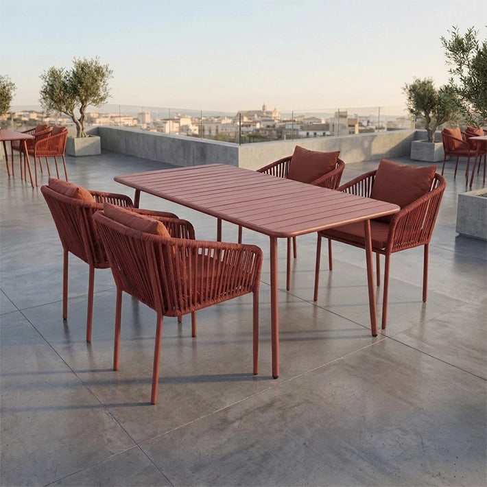 Conjunto Sillones + Mesa Merano Terracota