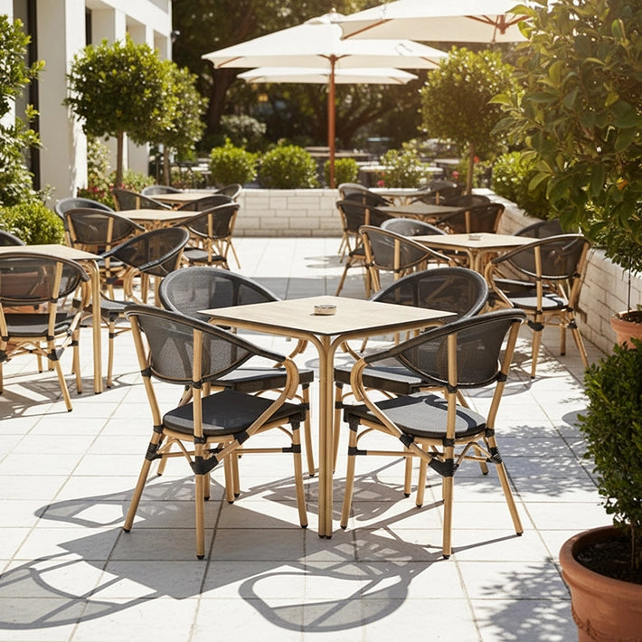 Alt Sillones de Estilo Parisino Ideal para hostelería y terrazas en exteriores EME Mobiliario