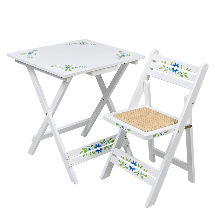 Alt Conjunto Sevillano en color Blanco con estructura plegable Para Eventos, Casetas de Feria, etc... EME Mobiliario