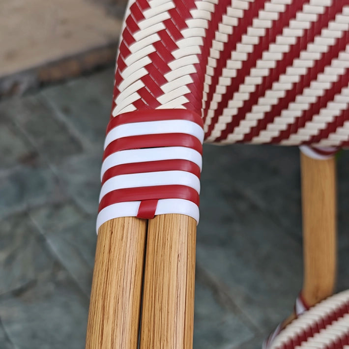 Alt Sillas Para Hostelería fabricadas con aluminio imitación bambú y asiento fabricado en textilene EME Mobiliario