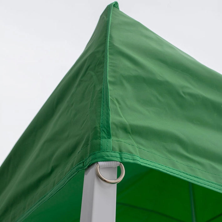 Alt Carpas Plegables con estructura de acero y lona 100% poliéster de color verde EME Mobiliario