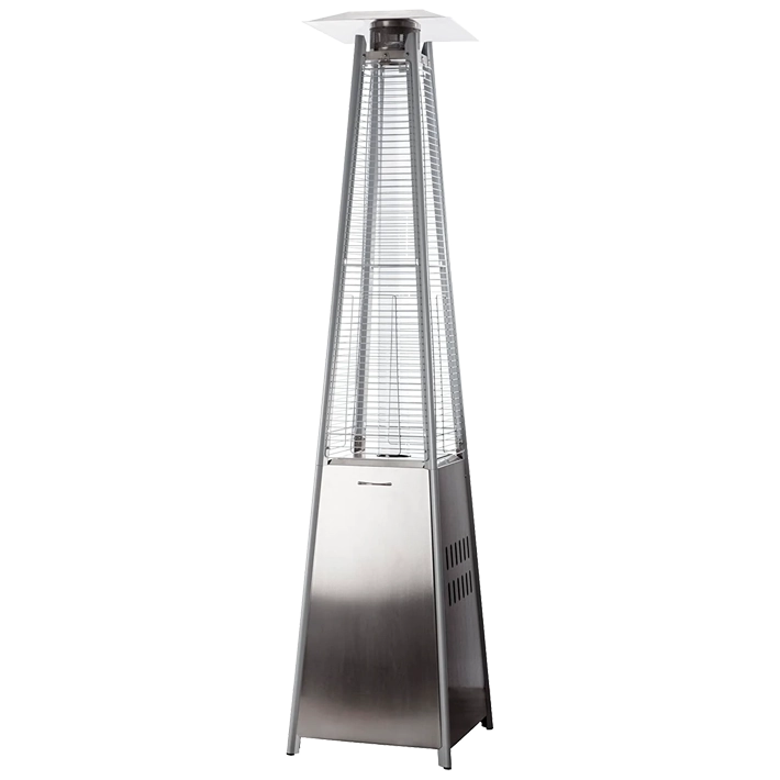 Alt Estufa para Hostelería fabricada en acero inoxidable, en forma de pirámide EME Mobiliario