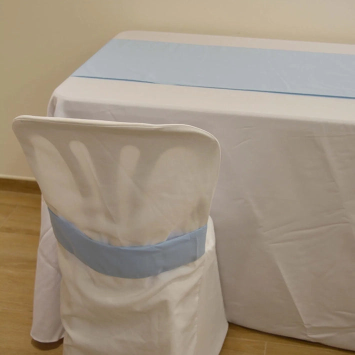 Fajín BASIC 100% poliéster para decoración de sillas.