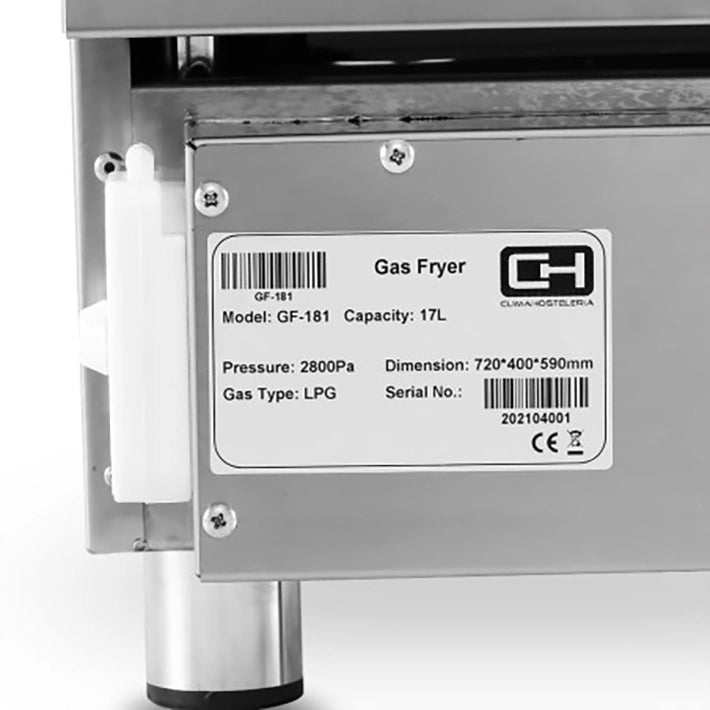 Alt Freidora A Gas Para Hostelería EME Mobiliario