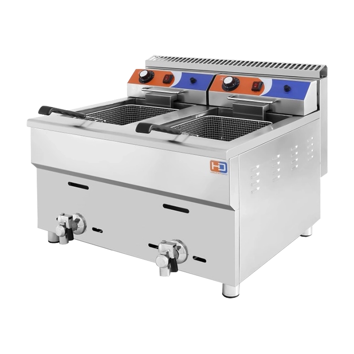 Alt Freidora A Gas Doble Para Hostelería EME Mobiliario