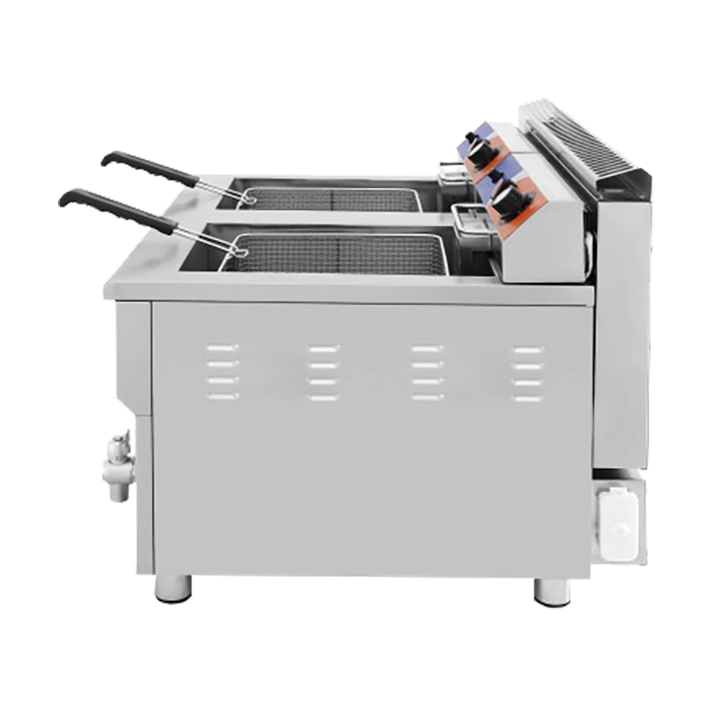 Alt Freidora A Gas Doble Para Hostelería EME Mobiliario