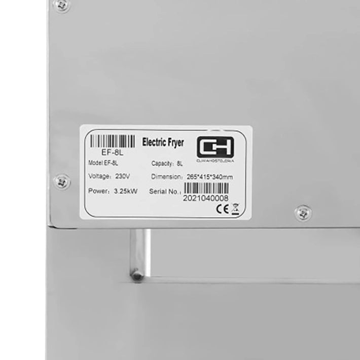 Alt Freidora Eléctrica De 8L Para Hostelería EME Mobiliario