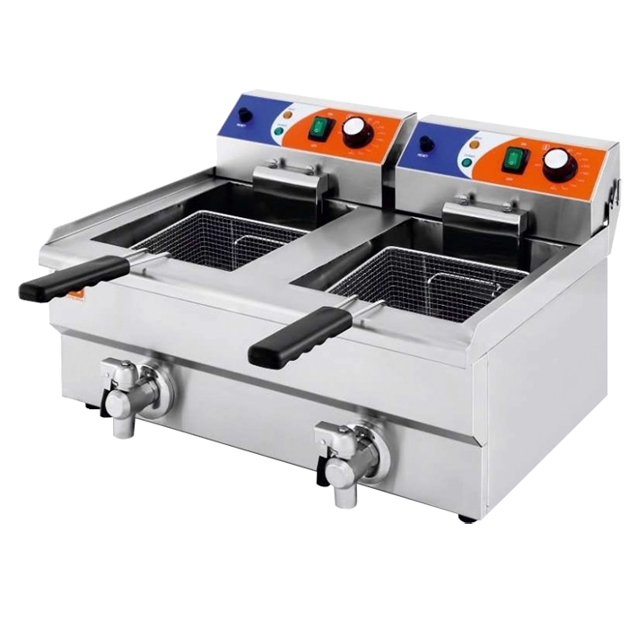 Alt Freidora Eléctrica Doble Para Hostelería EME Mobiliario