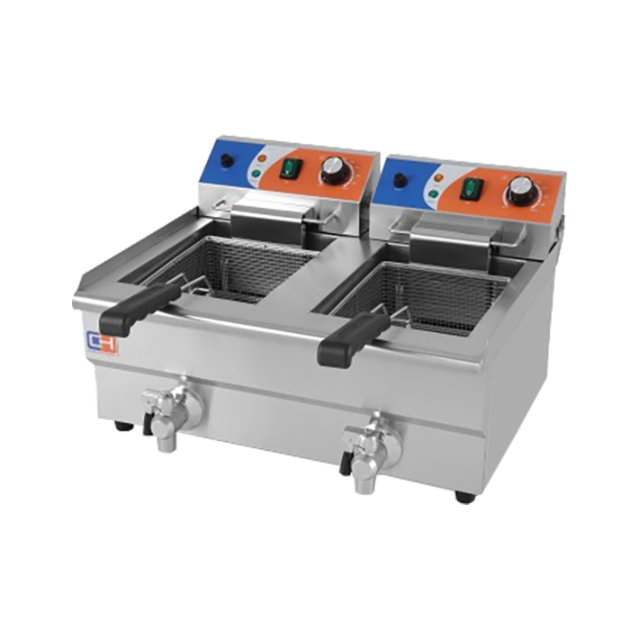 Alt Freidora Eléctrica Doble Para Hostelería EME Mobiliario