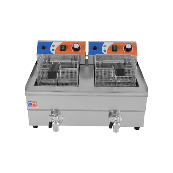 Alt Freidora Eléctrica Doble Para Hostelería EME Mobiliario