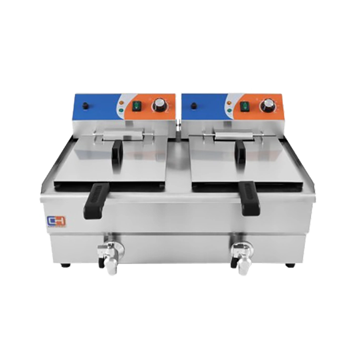 Alt Freidora Eléctrica Doble Para Hostelería EME Mobiliario