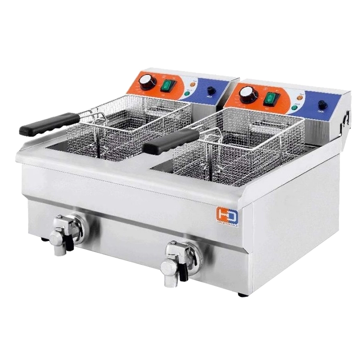 Alt Freidora Eléctrica Doble Para Hostelería EME Mobiliario