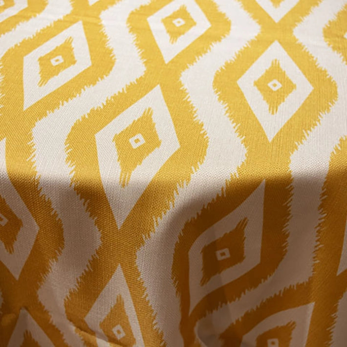 Alt Mantel Ikat Mostaza fabricado 100% en poliéster ideal para el uso intensivo profesional 