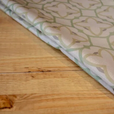 Alt Mantel Mosaico Verde fabricado 100% en poliéster ideal para usar en eventos y hostelería