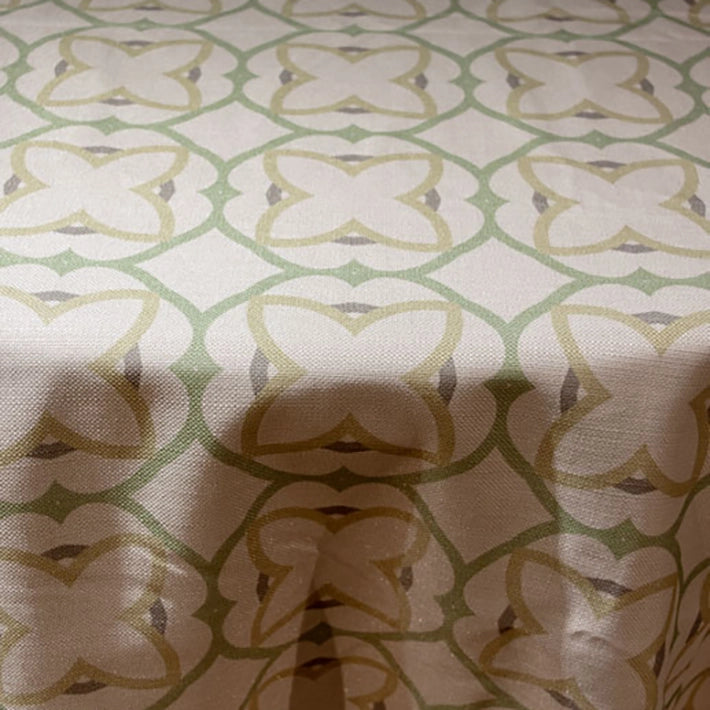 Alt Mantel Mosaico Verde fabricado 100% en poliéster ideal para usar en eventos y hostelería