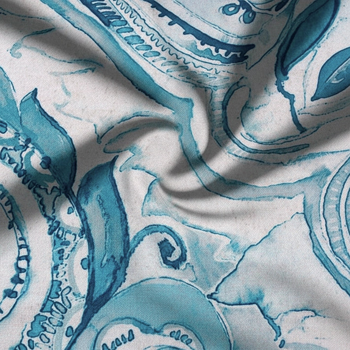 Alt Manteles Estampados de Color Azul Para Eventos y Restauración EME Mobiliario