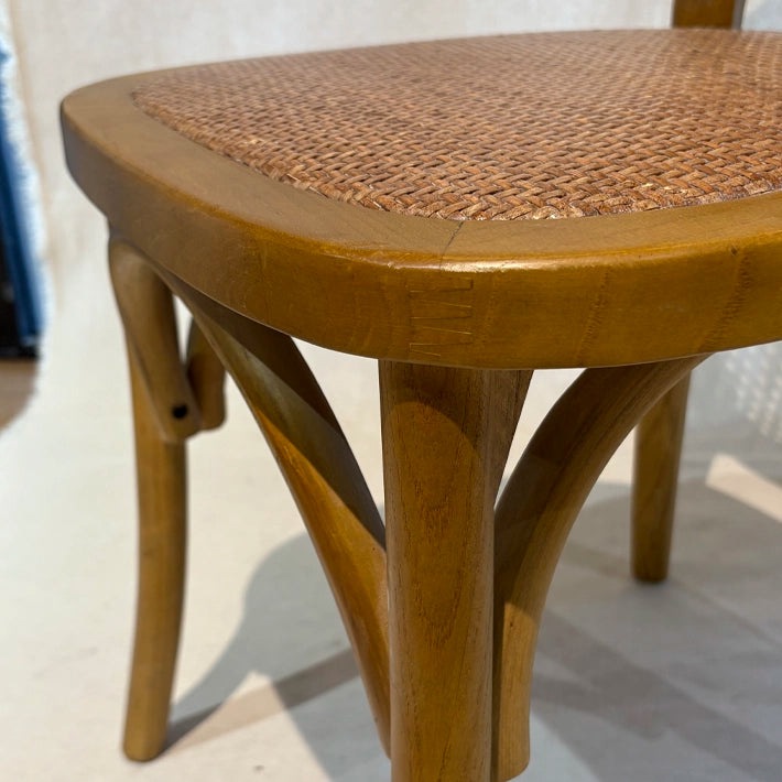 Alt Sillas Medallón De Madera Con Acabado Oscuro Para Eventos Y Hostelería EME Mobiliario