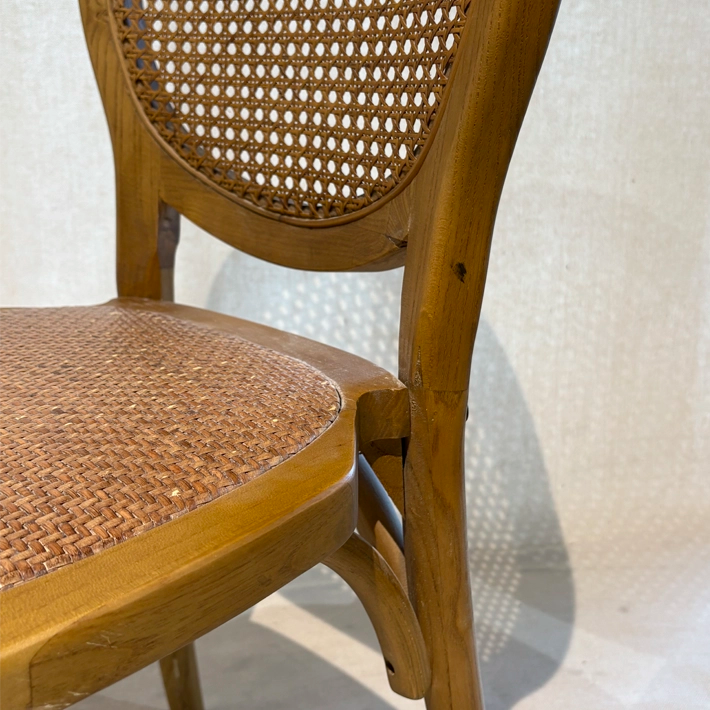 Alt Sillas Medallón De Madera Con Acabado Oscuro Para Eventos Y Hostelería EME Mobiliario