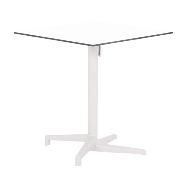 Alt Mesa Boom Blanca Abatible fabricada en acero y compacto fenólico ideal para el uso intensivo profesional