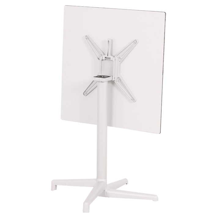 Alt Mesa Boom Blanca Abatible fabricada en acero y compacto fenólico ideal para el uso intensivo profesional