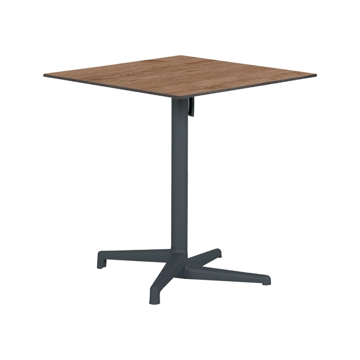 Alt Mesa Boom Negra Abatible ideal para el uso intensivo profesional gracias a su sistema de plegado lateral 