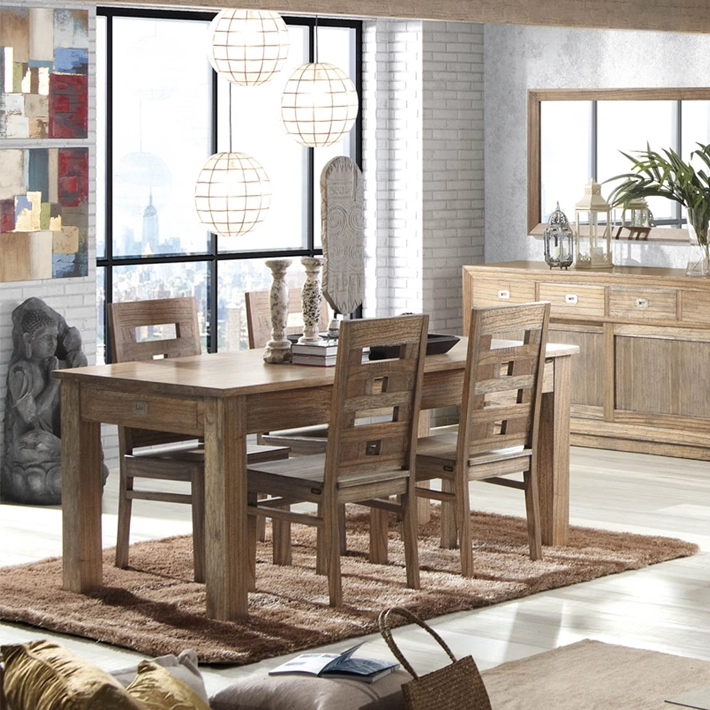 Alt Mesa Comedor Merapi 2 Extensiones ideal para los que buscan una mesa extensible de calidad para el comedor de su vivienda