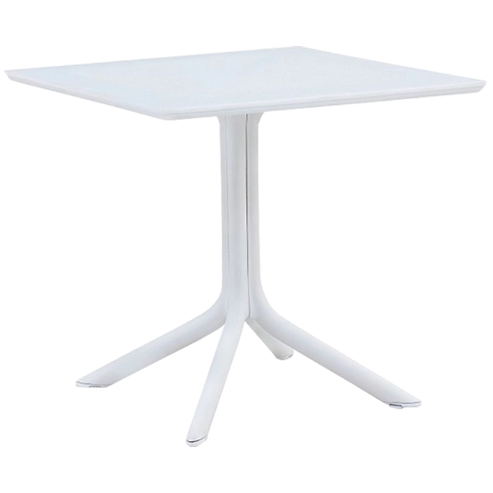 Alt Mesa Hostelería Polipropileno en color blanco ideal para usar en usar en cafeterías, bares, etc. 