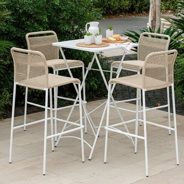 Pack de 2 Taburetes Ibiza Blanco