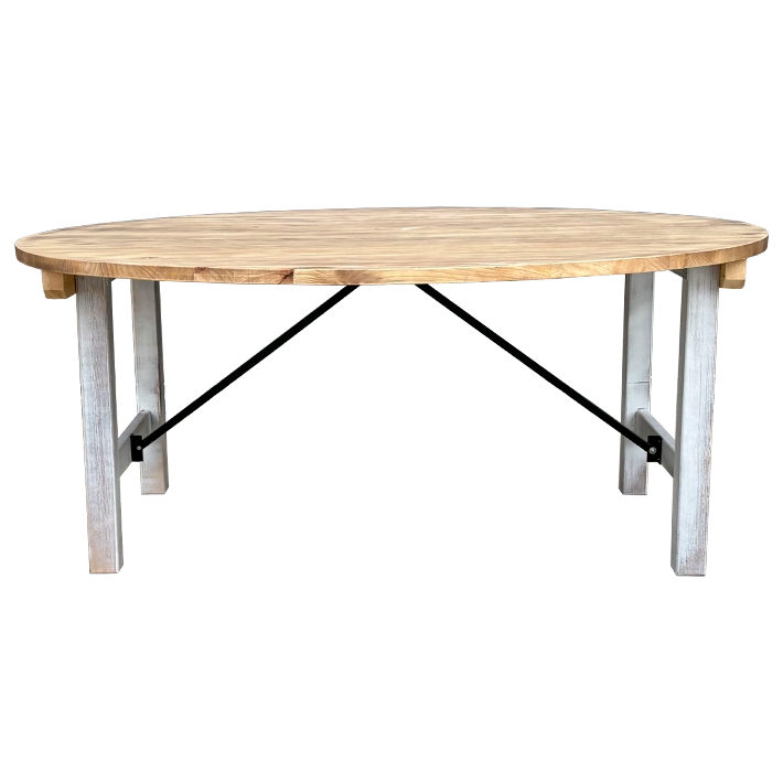 Alt Mesa de Madera Plegable Redonda para eventos y hostelería