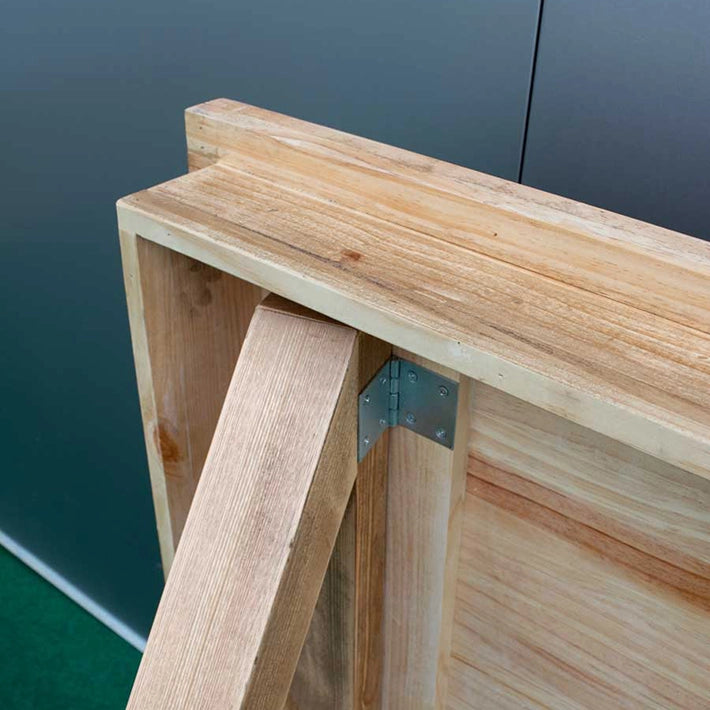Alt Mesa Madera Plegable para eventos y hostelería fabricada en madera de pino 