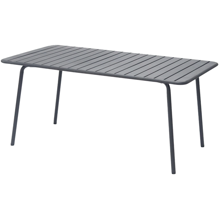 Alt Mesa Merano Antracita fabricada con acero perfecta para el uso intensivo profesional, tanto en interior como en exterior