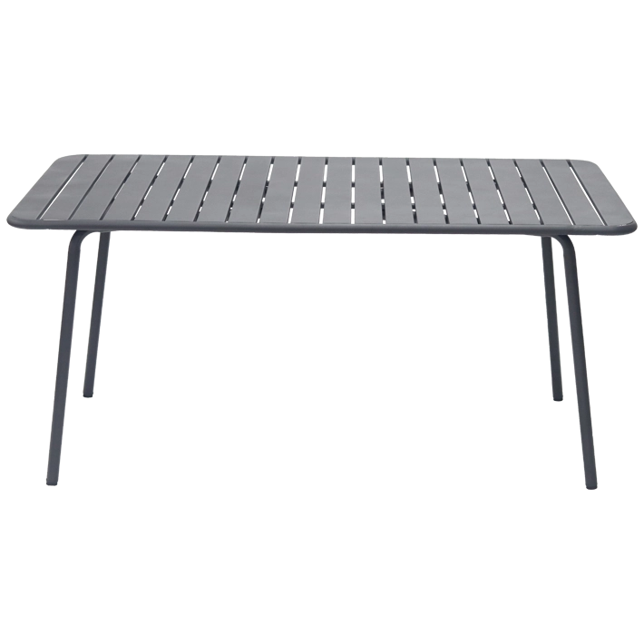 Alt Mesa Merano Antracita fabricada con acero perfecta para el uso intensivo profesional, tanto en interior como en exterior