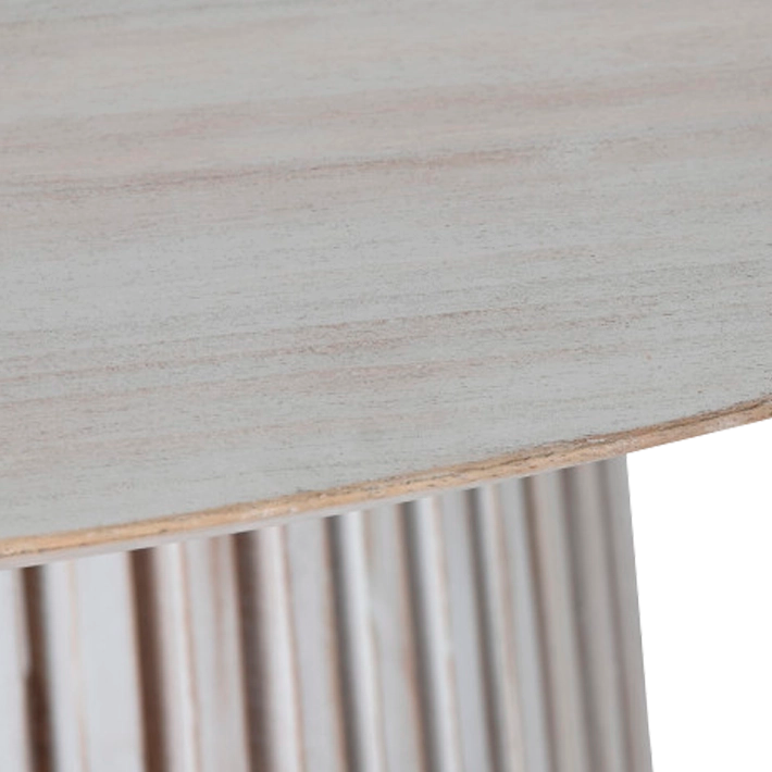 Mesa Mindi Decapada ideal mesa de comedor con acabado envejecido