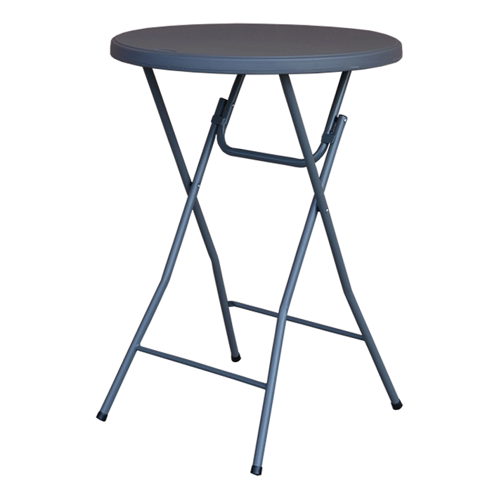 Alt Mesa Plegable tipo Cocktail fabricada en polietileno ideal para usar en eventos y caterings EME Mobiliario