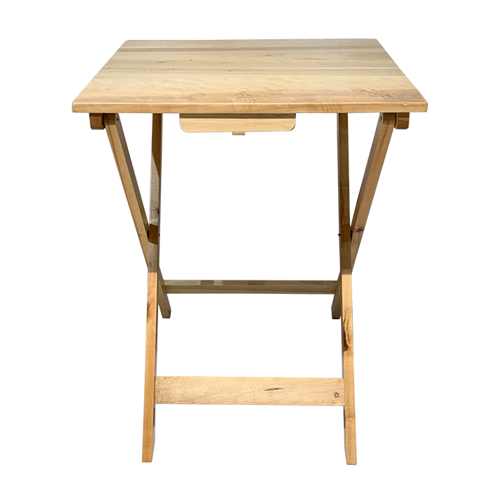 Mesa Plegable Madera Natural
