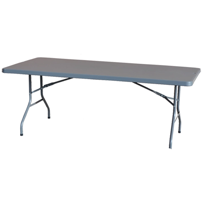 Alt Mesa plegable rectangular de 200cm fabricada en polietileno. Ideal para caterings y eventos EME Mobiliario