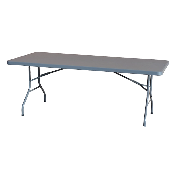 Alt Mesa plegable rectangular de 200cm fabricada en polietileno. Ideal para caterings y eventos EME Mobiliario