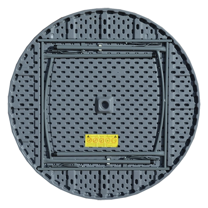 Alt Mesas Plegables Redondas de polietileno de 120cm para caterings y eventos EME Mobiliario